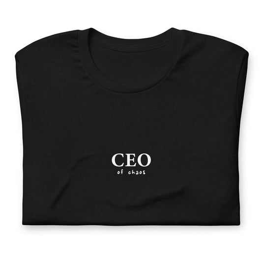 Unisex t-shirt / CEO of chaos /